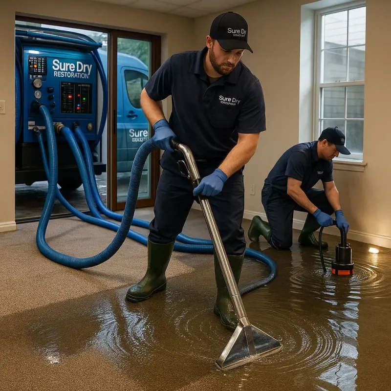 Water Extraction and Removal process in Hillside, NJ